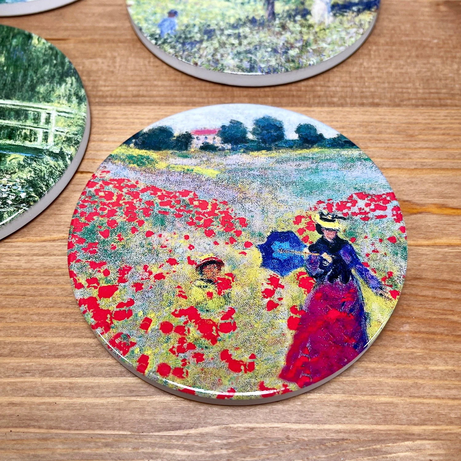 Darthome Limited Claude Monet Ceramic Coaster Set Of 4 2 Darthome Limited Claude Monet Ceramic Coaster Set Of 4 - Image 2