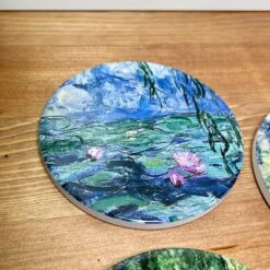 Darthome Limited Claude Monet Ceramic Coaster Set Of 4 12 Darthome Limited Claude Monet Ceramic Coaster Set Of 4 -Decor Garden Shop IMG E3372