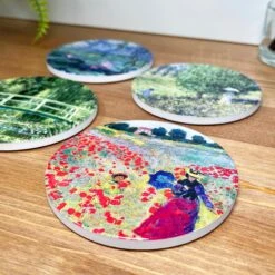Darthome Limited Claude Monet Ceramic Coaster Set Of 4 13 Darthome Limited Claude Monet Ceramic Coaster Set Of 4 -Decor Garden Shop IMG E3373