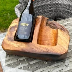 Darthome Limited Driftwood Double Wine Bottle Holder