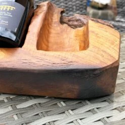 Darthome Limited Driftwood Double Wine Bottle Holder -Decor Garden Shop IMG E3403