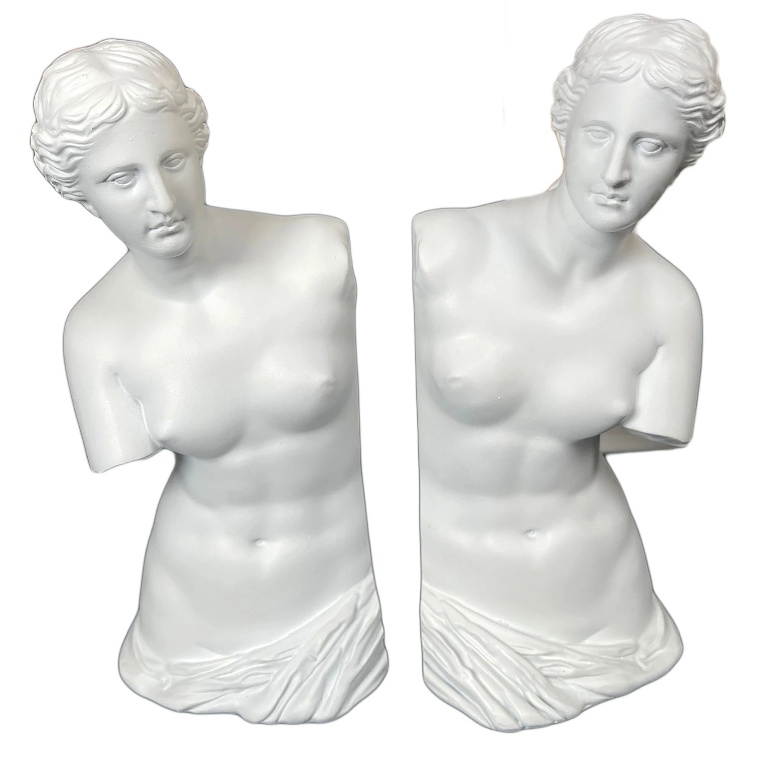 Darthome Limited White Roman Goddess Venus Bookends Set 2 Darthome Limited White Roman Goddess Venus Bookends Set - Image 2