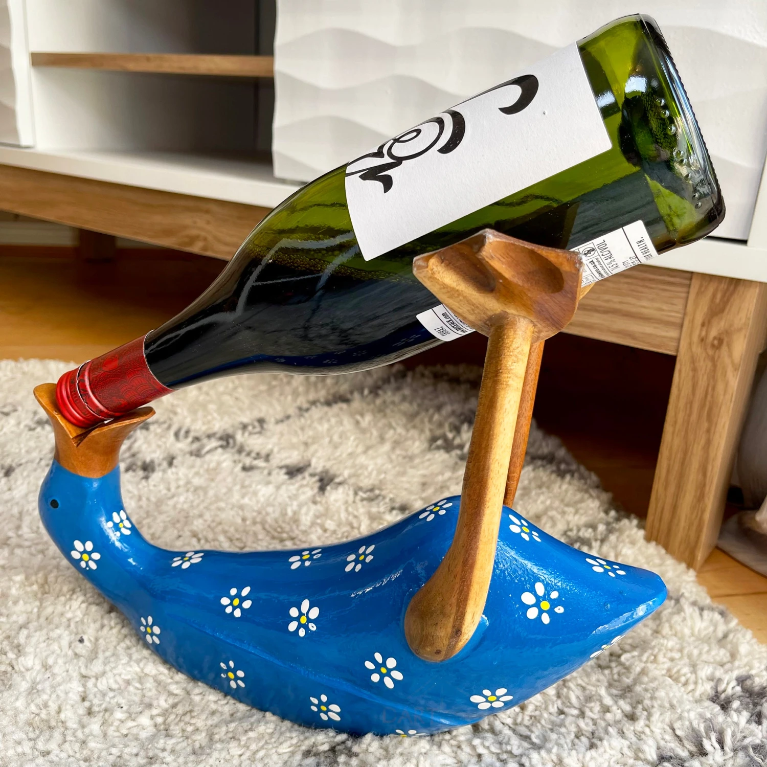 Darthome Limited Drunken Duck Wine Bottle Holder 1 Darthome Limited Drunken Duck Wine Bottle Holder