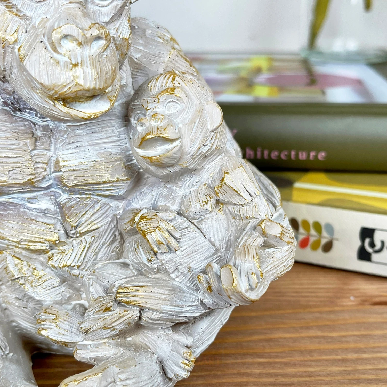 Darthome Limited Driftwood Gorilla & Baby Ornament 4 Darthome Limited Driftwood Gorilla & Baby Ornament - Image 4