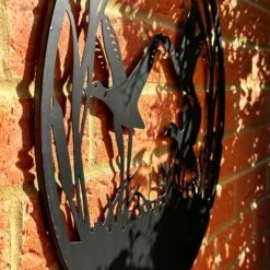 Darthome Limited Three Flying Ducks Silhouette Garden Wall Art -Decor Garden Shop IMG E3553