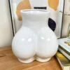 Darthome Limited Ceramic White Bottom Vase