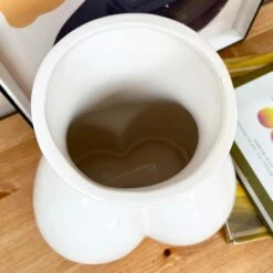 Darthome Limited Ceramic White Bottom Vase -Decor Garden Shop IMG E3564 edited55