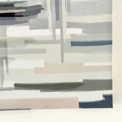 Darthome Limited Blue Abstract Boat Canvas -Decor Garden Shop IMG E3663