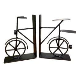 Darthome Limited Black Bicycle Bookends Set -Decor Garden Shop IMG E3670copy