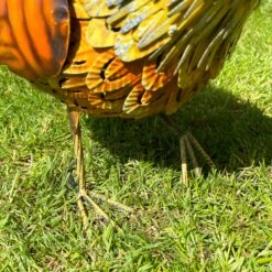 Darthome Limited Metal Feeding Hen Garden Ornament -Decor Garden Shop IMG E3720 edited6