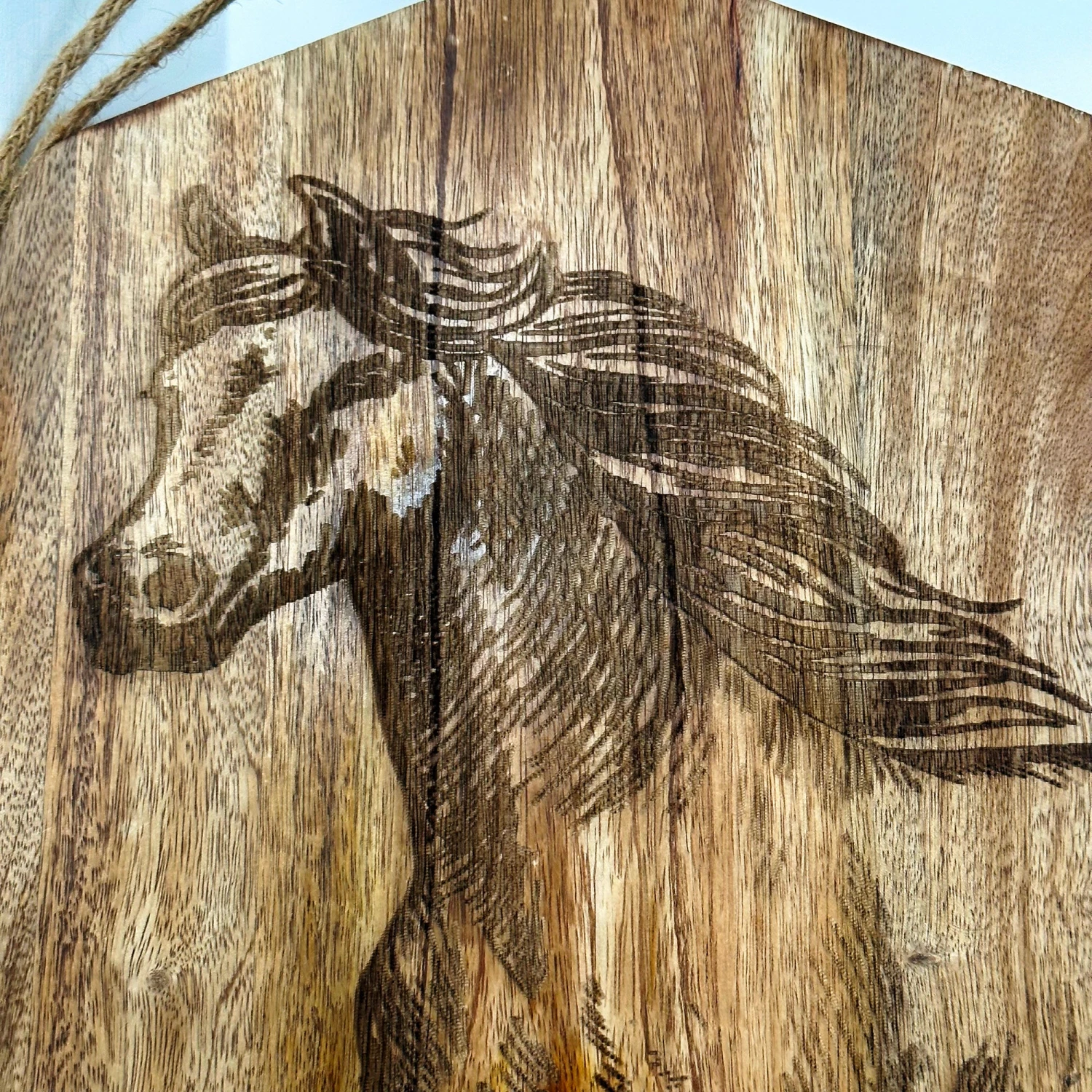 Darthome Limited Large Etched Horse Chopping Board 2 Darthome Limited Large Etched Horse Chopping Board - Image 2