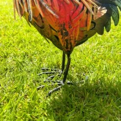 Darthome Limited Metal Rooster Garden Ornament 26cm -Decor Garden Shop IMG E3731 edited16 1