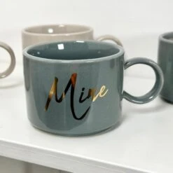 Darthome Limited Set Of 4 Mr And Mrs Stacking Mugs 200ml -Decor Garden Shop IMG E3750
