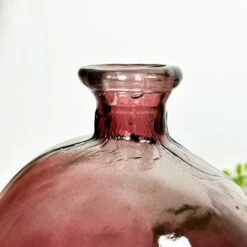 Darthome Limited Recycled Glass Pink Bubble Vase -Decor Garden Shop IMG E3773 94940d4b 8cdf 441e 995b 1fba36cffc99