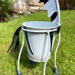 Darthome Limited Metal Zebra Plant Pot Ornament 7 Darthome Limited Metal Zebra Plant Pot Ornament -Decor Garden Shop IMG E3782 edited65