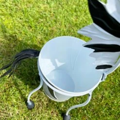 Darthome Limited Metal Zebra Plant Pot Ornament 8 Darthome Limited Metal Zebra Plant Pot Ornament -Decor Garden Shop IMG E3783 edited66