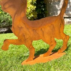 Darthome Limited Rusty Cat Garden Ornament Large -Decor Garden Shop IMG E3842 edited120