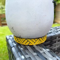 Darthome Limited Cement Face Planter With Glasses , Drainage Hole -Decor Garden Shop IMG E3864 edited141