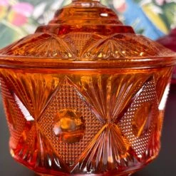 Darthome Limited Eclectic Jewelled Glass Trinket Pots -Decor Garden Shop IMG E3916