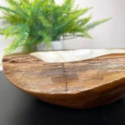 Darthome Limited Teak Root Pearl Bowl 25cm -Decor Garden Shop IMG E3951 2