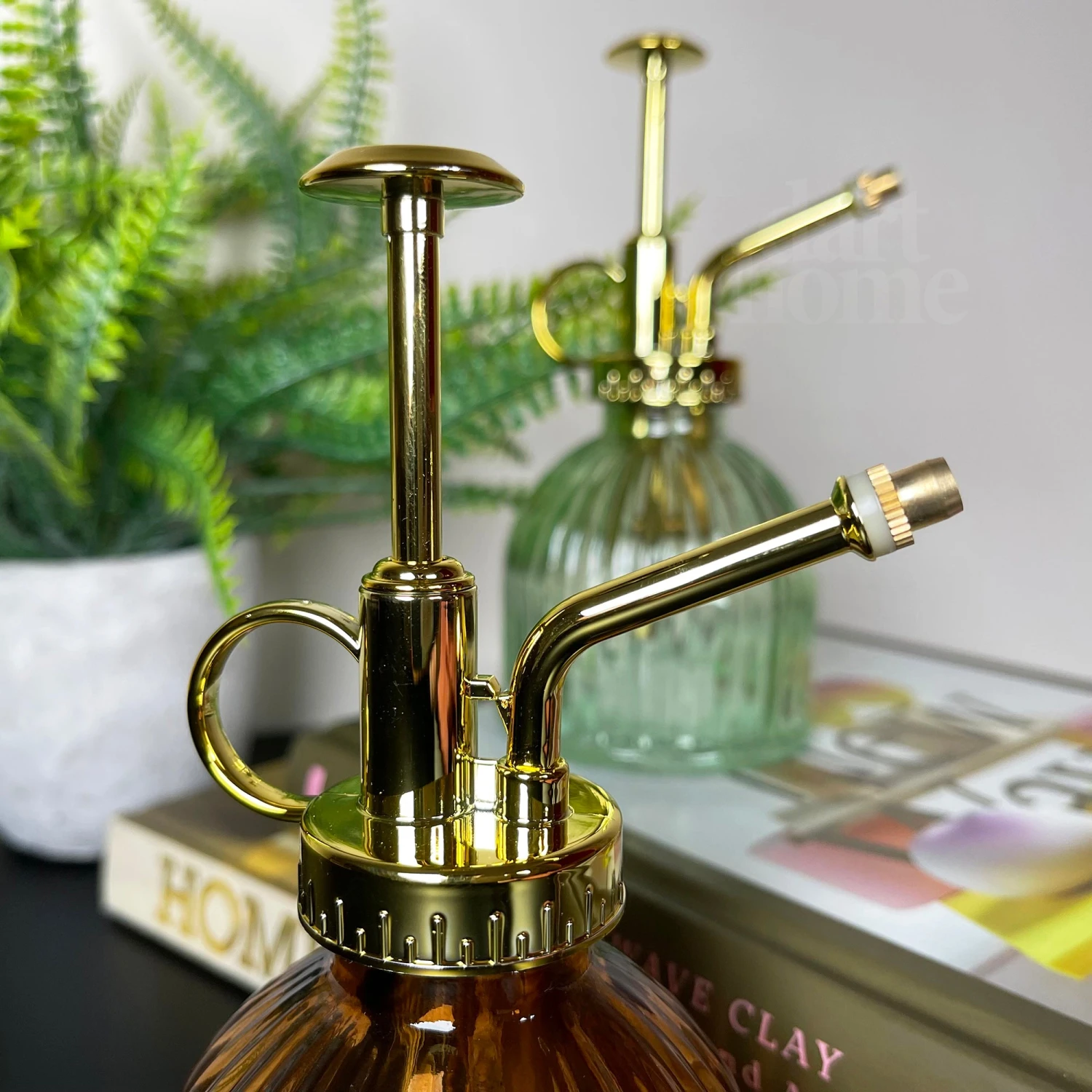 Darthome Limited Autumnal Ribbed Glass Plant Mister 200ml 4 Darthome Limited Autumnal Ribbed Glass Plant Mister 200ml - Image 4