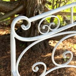 Darthome Limited Antique White Garden Bench -Decor Garden Shop IMG E4170 3f407cbb 0631 4579 9df9 810f8a22bb58