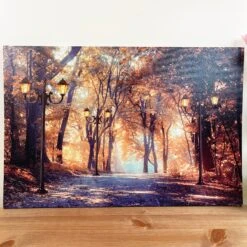 Darthome Limited Rectangular Autumn Forest LED Canvas
