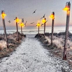 Darthome Limited Seashore Beach LED Canvas Wall Art 40x40cm 7 Darthome Limited Seashore Beach LED Canvas Wall Art 40x40cm -Decor Garden Shop IMG E4231 edited144