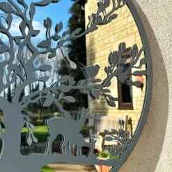 Darthome Limited Grey Woodland Wildlife Mirrored Wall Art 60cm -Decor Garden Shop IMG E4233 8437f7ef 55c6 44a3 b945 135a522b74d3
