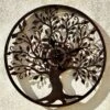 Darthome Limited Copper Tree Of Life Garden Clock 60cm