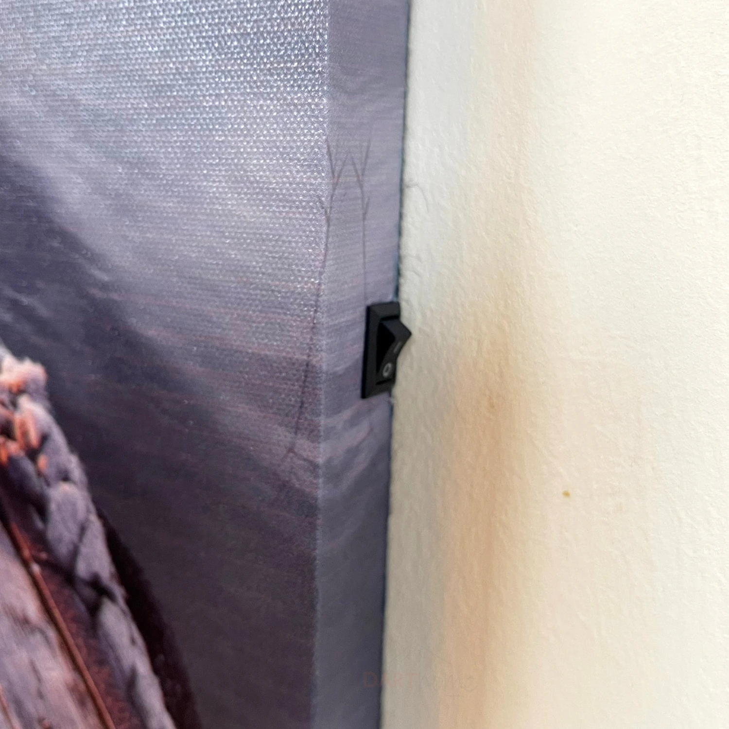 Darthome Limited Seashore LED Jetty Canvas Wall Art 40x40cm 3 Darthome Limited Seashore LED Jetty Canvas Wall Art 40x40cm - Image 3