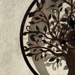 Darthome Limited Copper Tree Of Life Garden Clock 60cm -Decor Garden Shop IMG E4250