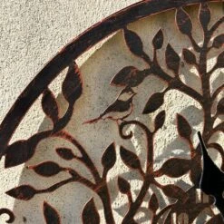 Darthome Limited Copper Tree Of Life Garden Clock 60cm -Decor Garden Shop IMG E4254