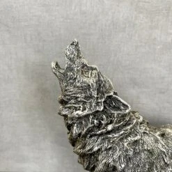 Darthome Limited Silver Steampunk Howling Wolf Ornament 17 Darthome Limited Silver Steampunk Howling Wolf Ornament -Decor Garden Shop IMG E4265