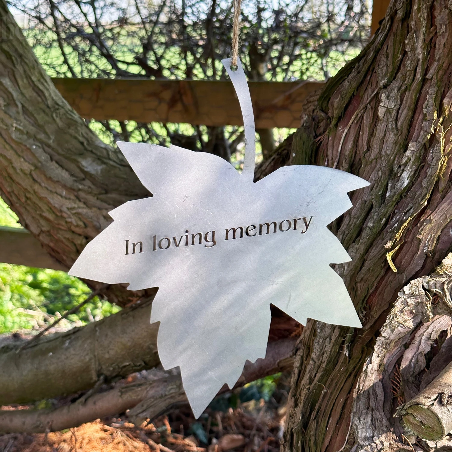 Darthome Limited Ready To Rust In Loving Memory Falling Leaf Art 2 Darthome Limited Ready To Rust In Loving Memory Falling Leaf Art - Image 2