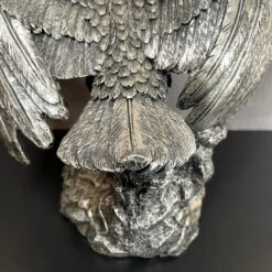 Darthome Limited Silver Steampunk Eagle Ornament -Decor Garden Shop IMG E4299