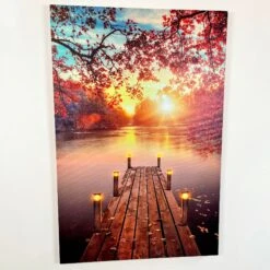 Darthome Limited Portrait Rectangular Autumn LED Jetty Canvas Wall Art 60cm 7 Darthome Limited Portrait Rectangular Autumn LED Jetty Canvas Wall Art 60cm -Decor Garden Shop IMG E4307 edited198