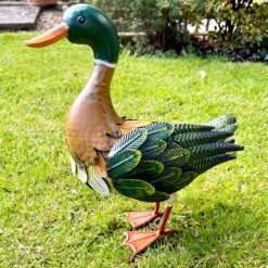 Darthome Limited Light Brown Mallard Duck Garden Ornament -Decor Garden Shop IMG E4333 edited19 1