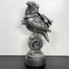 Darthome Limited Silver Steampunk Pilot Bird Ornament