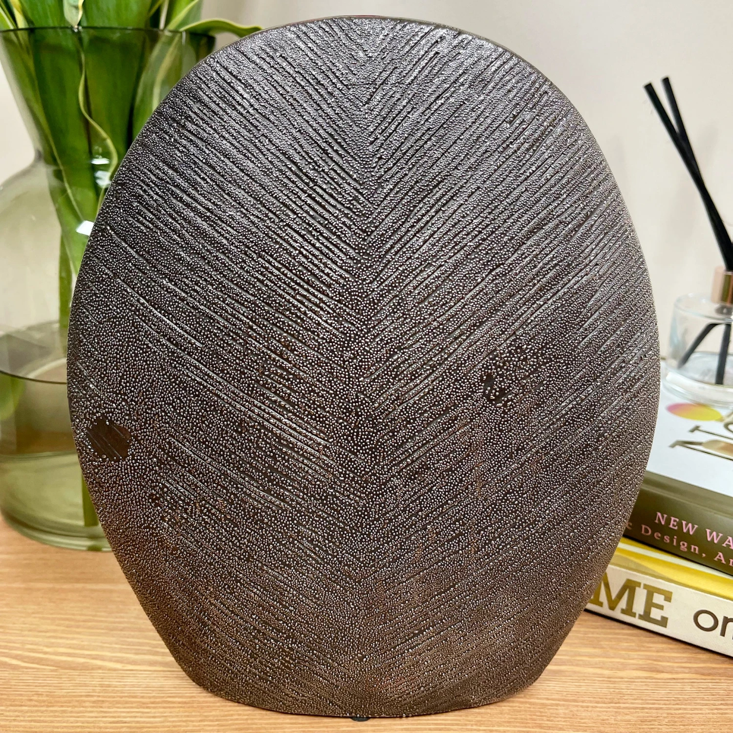 Darthome Limited Gun Metal Ceramic Butterfly Vase 4 Darthome Limited Gun Metal Ceramic Butterfly Vase - Image 4