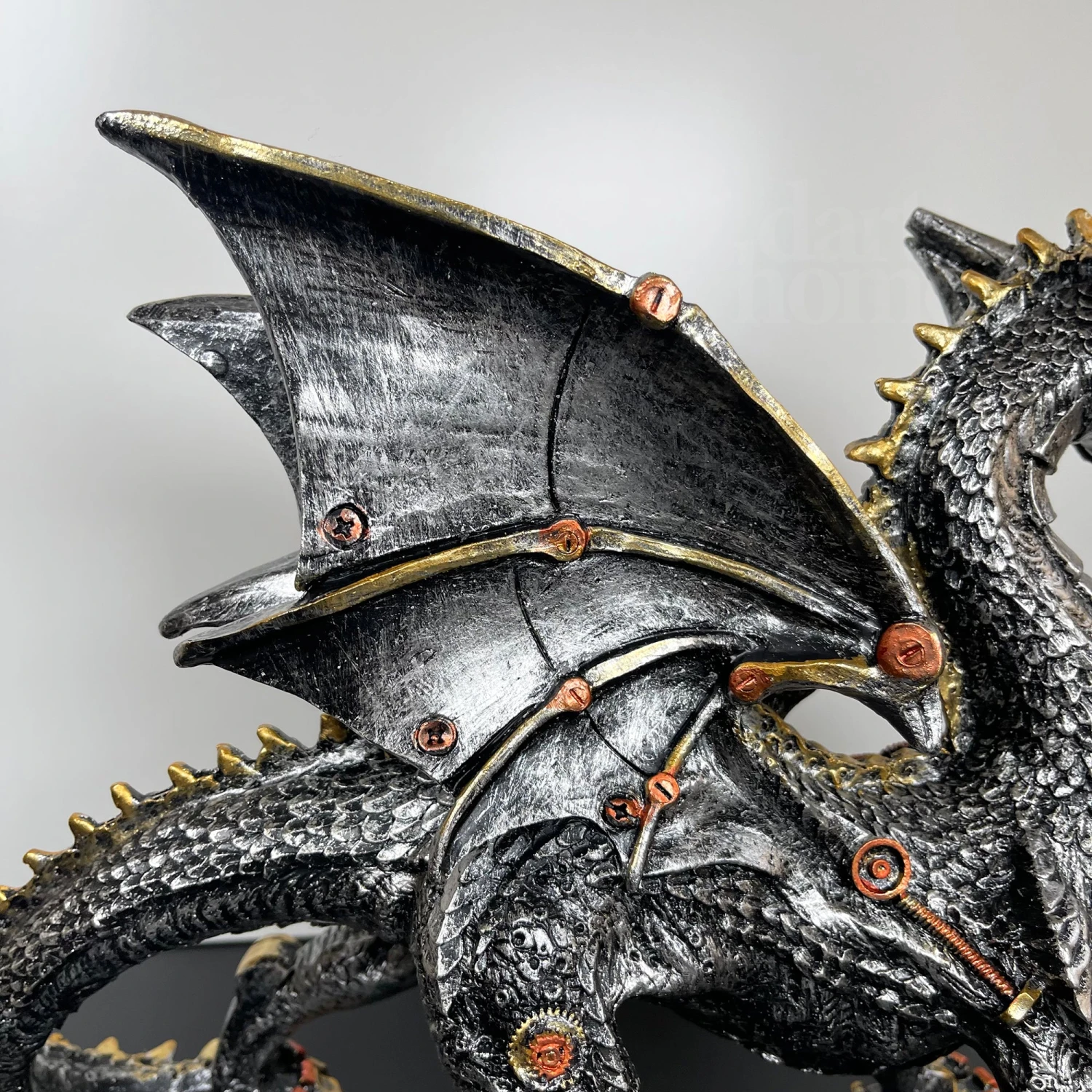 Darthome Limited Silver Steampunk Dragon Ornament 11 Darthome Limited Silver Steampunk Dragon Ornament - Image 11