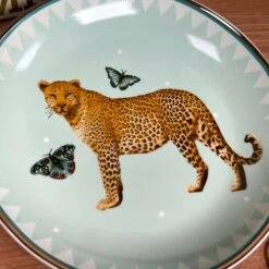 Darthome Limited Round Pale Green Leopard Trinket Dish 7 Darthome Limited Round Pale Green Leopard Trinket Dish -Decor Garden Shop IMG E4409