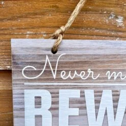 Darthome Limited Hanging Wooden Garden Sign - Beware Of The Owner -Decor Garden Shop IMG E4527 edited38