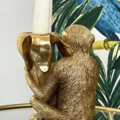 Darthome Limited Gold Monkey With Banana Candlestick Holder -Decor Garden Shop IMG E4531 5e4c4e6a a593 451b ab3f f8052996bbb0
