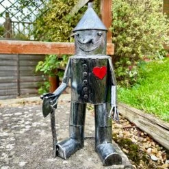 Darthome Limited Silver Tin Man Garden Sculpture