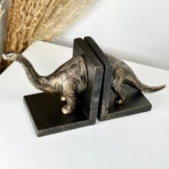 Darthome Limited Cast Iron Bronze Brontosaurus Bookends