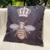 Darthome Limited Black Queen Bee Outdoor Cushion