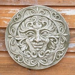 Darthome Limited Stone Ancient Greenman Garden Wall Plaque 28cm -Decor Garden Shop IMG E4679 edited46