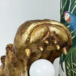 Darthome Limited Gold Harry Hippo Table Lamp -Decor Garden Shop IMG E4690