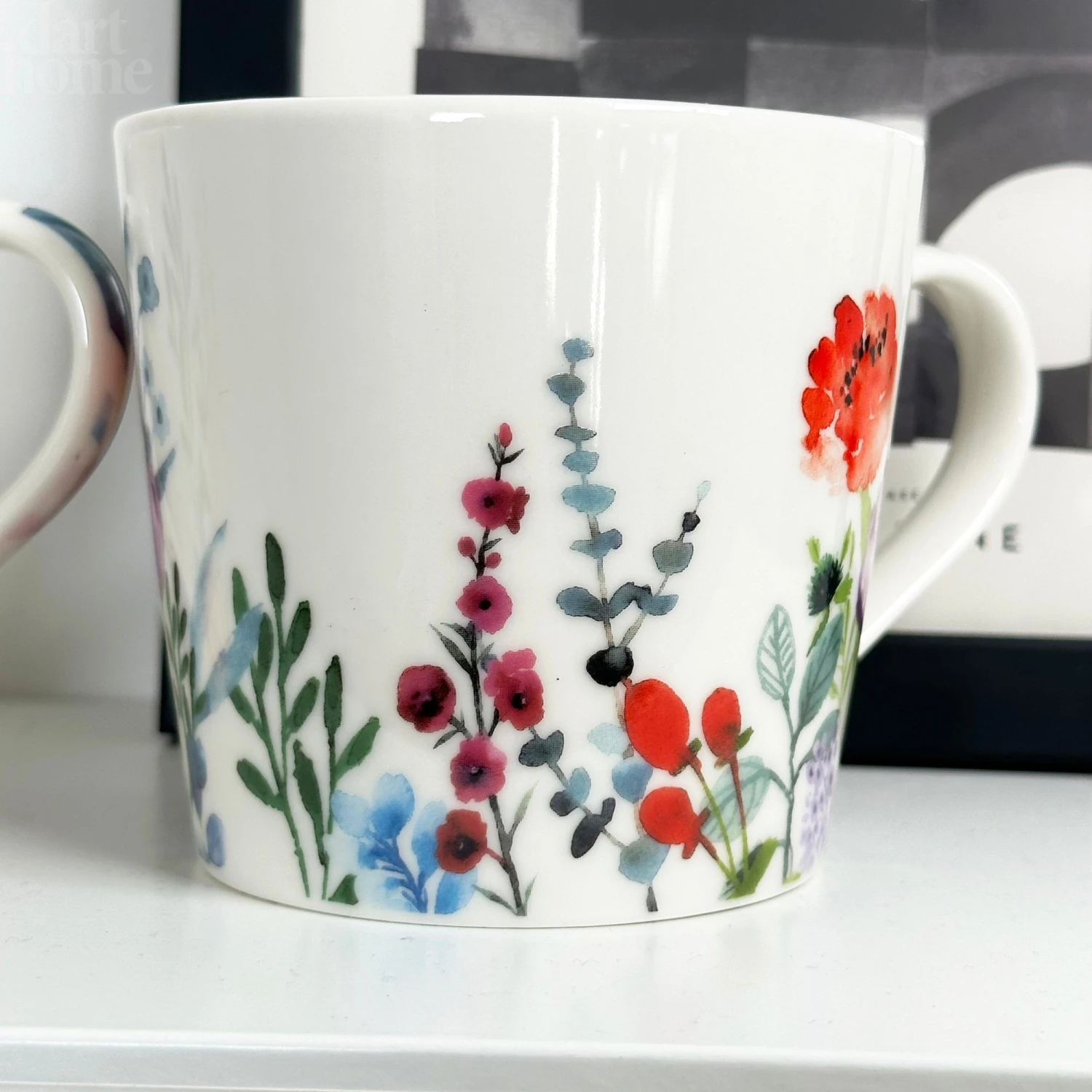 Darthome Limited Set Of 4 Floral Meadow Mugs 400ml 6 Darthome Limited Set Of 4 Floral Meadow Mugs 400ml - Image 6